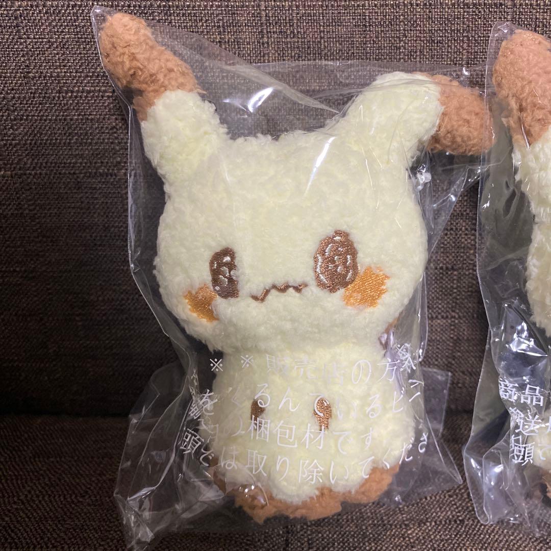 【3匹セット】ポケピース ポケモン ミミッキュ ぬいぐるみマスコット キーホルダ