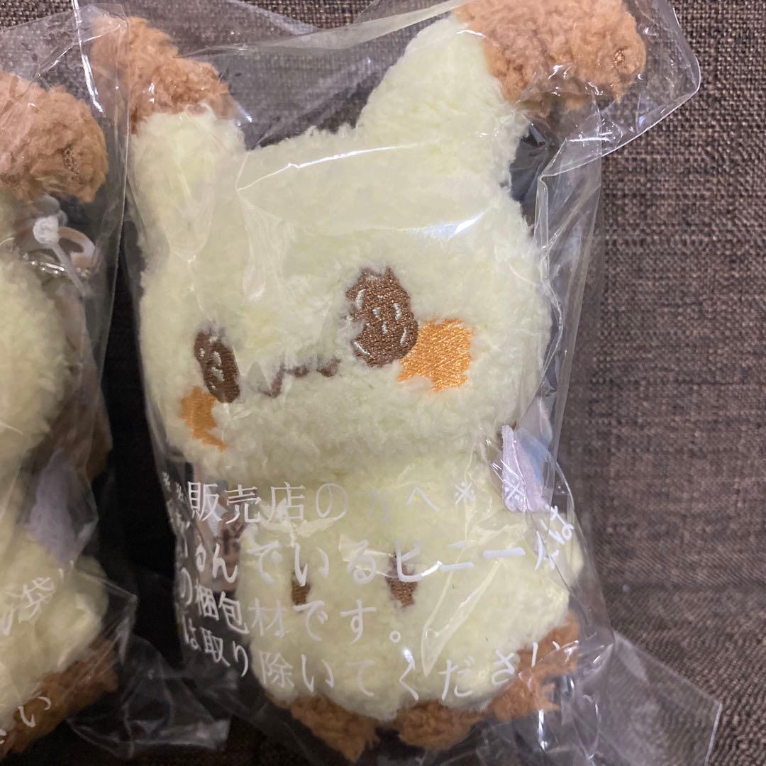 【3匹セット】ポケピース ポケモン ミミッキュ ぬいぐるみマスコット キーホルダ