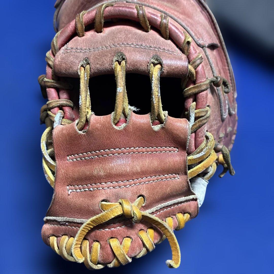 ZETT 硬式野球グローブ 赤キャッチャーミット超即戦力！！