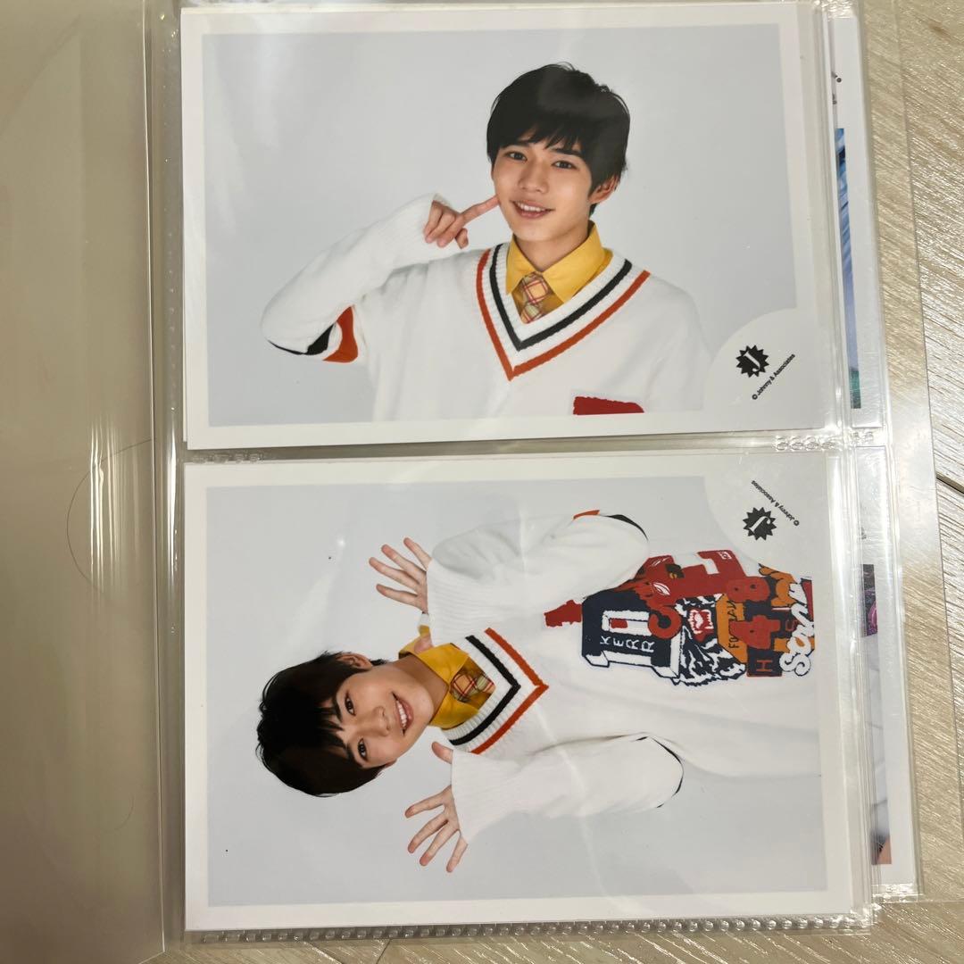 長尾謙杜 公式写真 歴代 フォト まとめセット