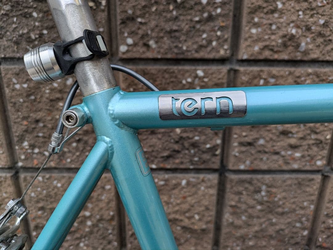 値下げ　ビンテージtern自転車　 Bally シクロクロスフレーム 水色