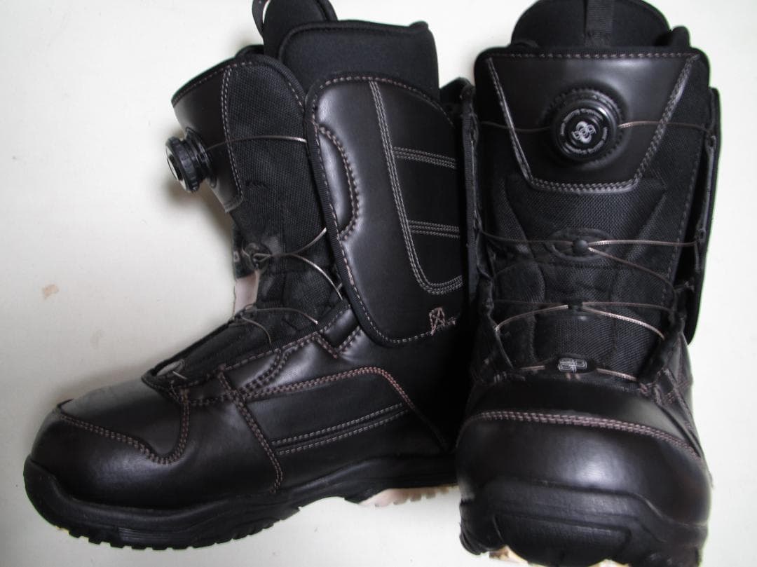 中古BLACKPROスノーボード28cmBOAボアダイヤルスノボブーツ黒メンズ男