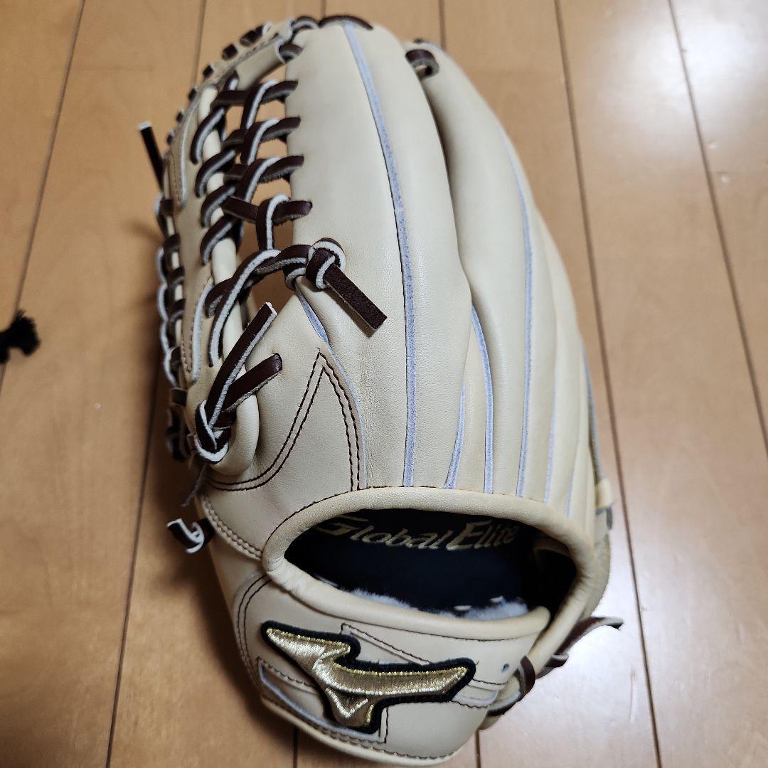 【新品・未使用】MIZUNO グローバルエリート 外野手用グローブ 左利き用