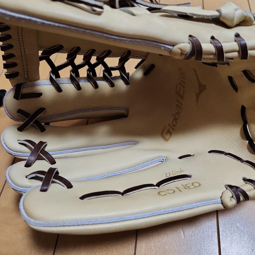 【新品・未使用】MIZUNO グローバルエリート 外野手用グローブ 左利き用