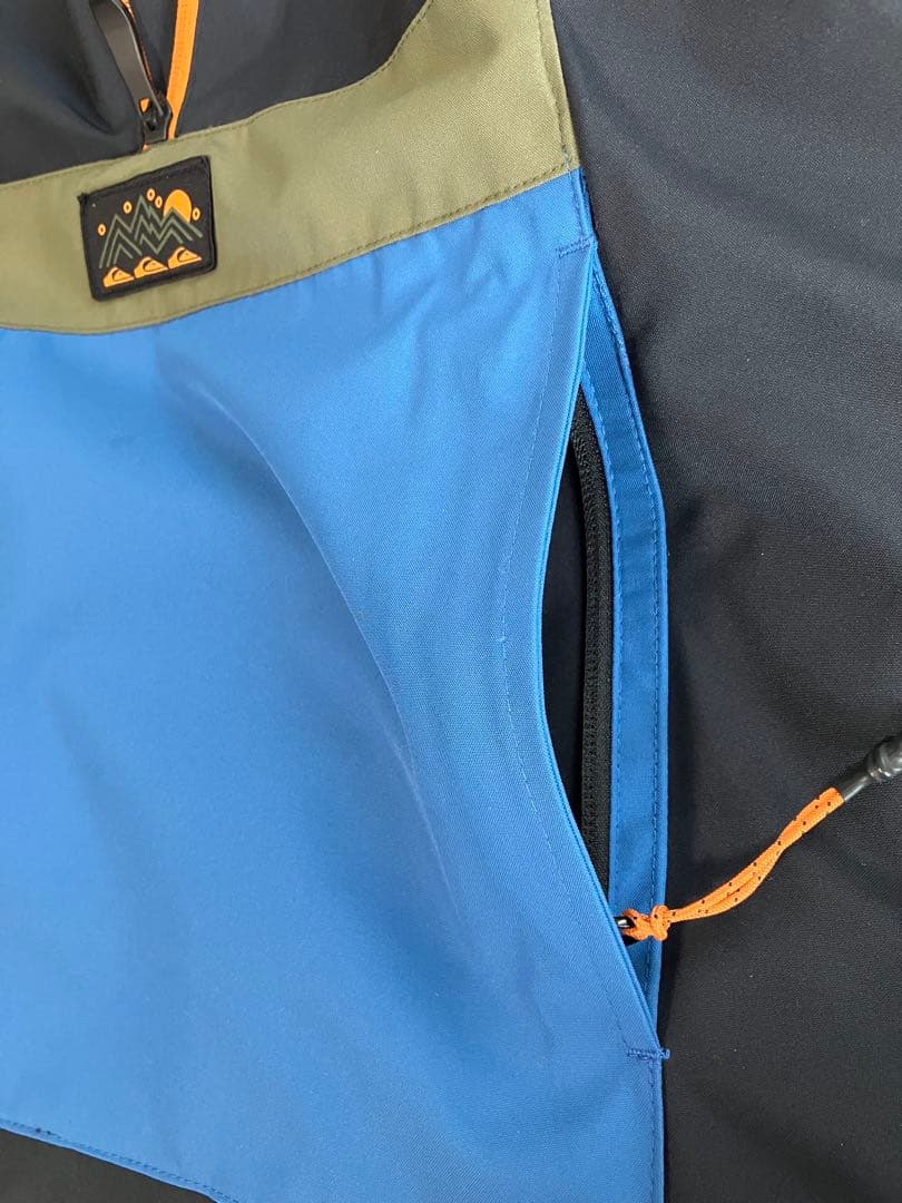 【美品】Quiksilver スノーボードウェア 上下セットアップ 140㎝