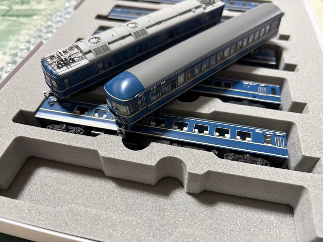 Nゲージ　KATO 鉄道模型 20系 さくら 7両基本セット　動力車なし