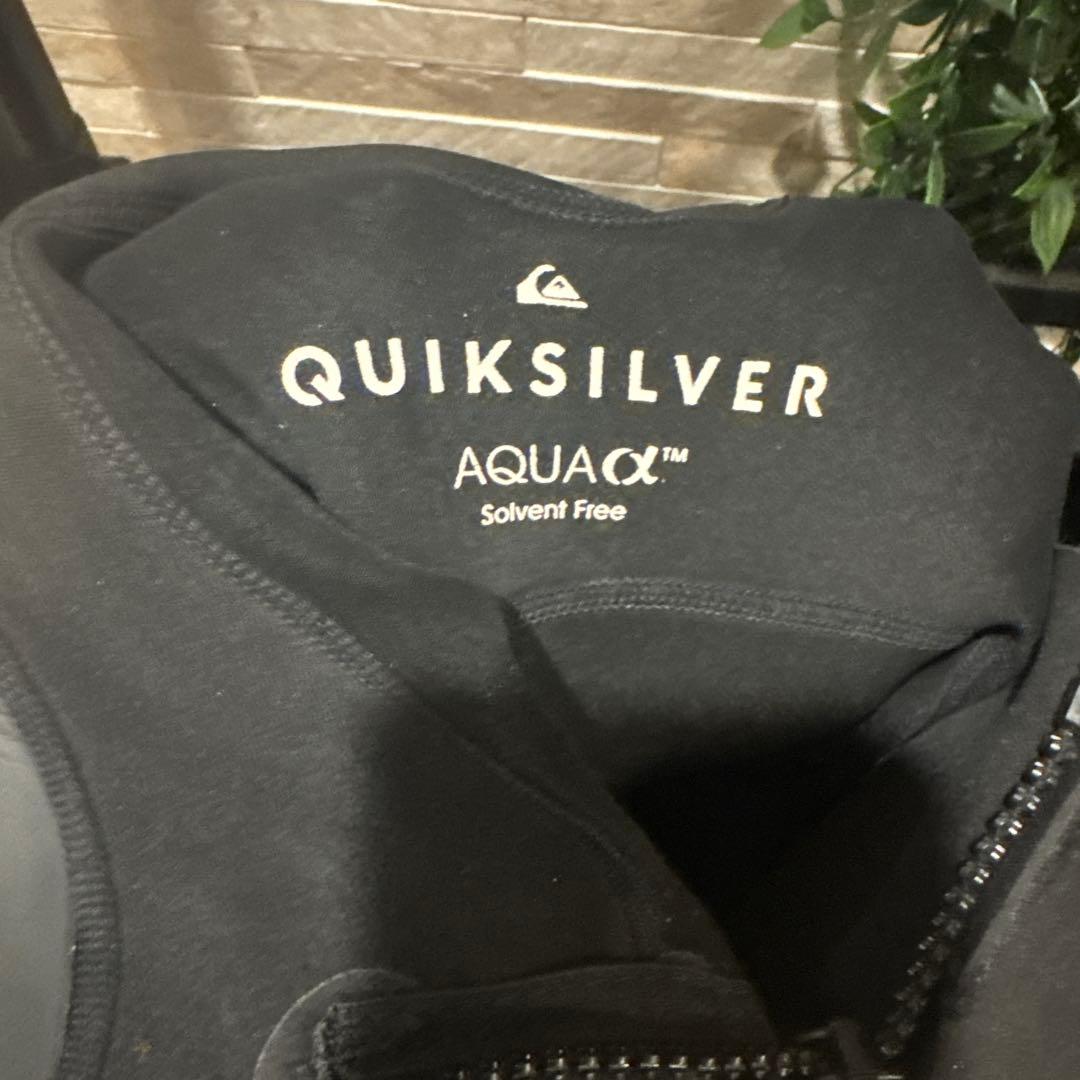 QUIKSILVER ブラック スプリング ウェットスーツ　XL
