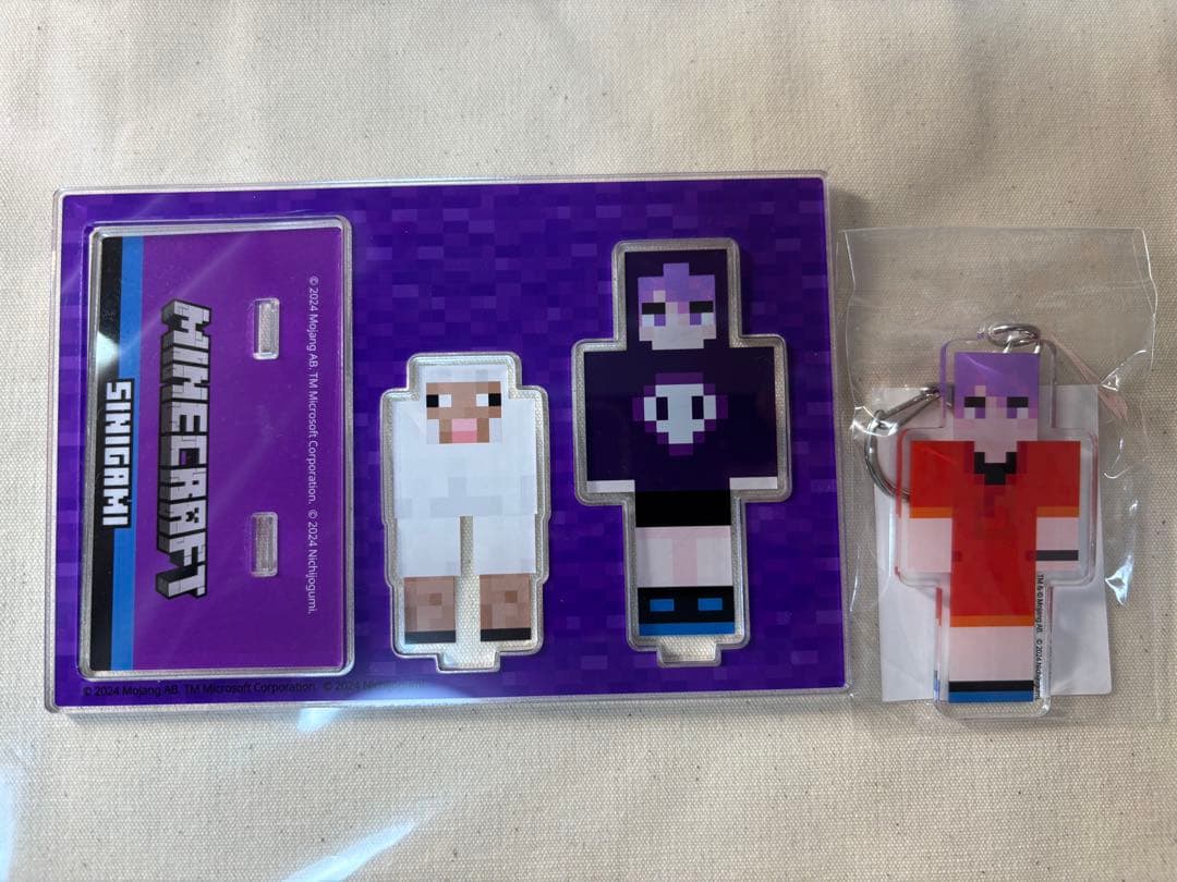 日常組 しにがみ まとめ売り マイクラ アクキー アクスタ アクリルキーホルダー