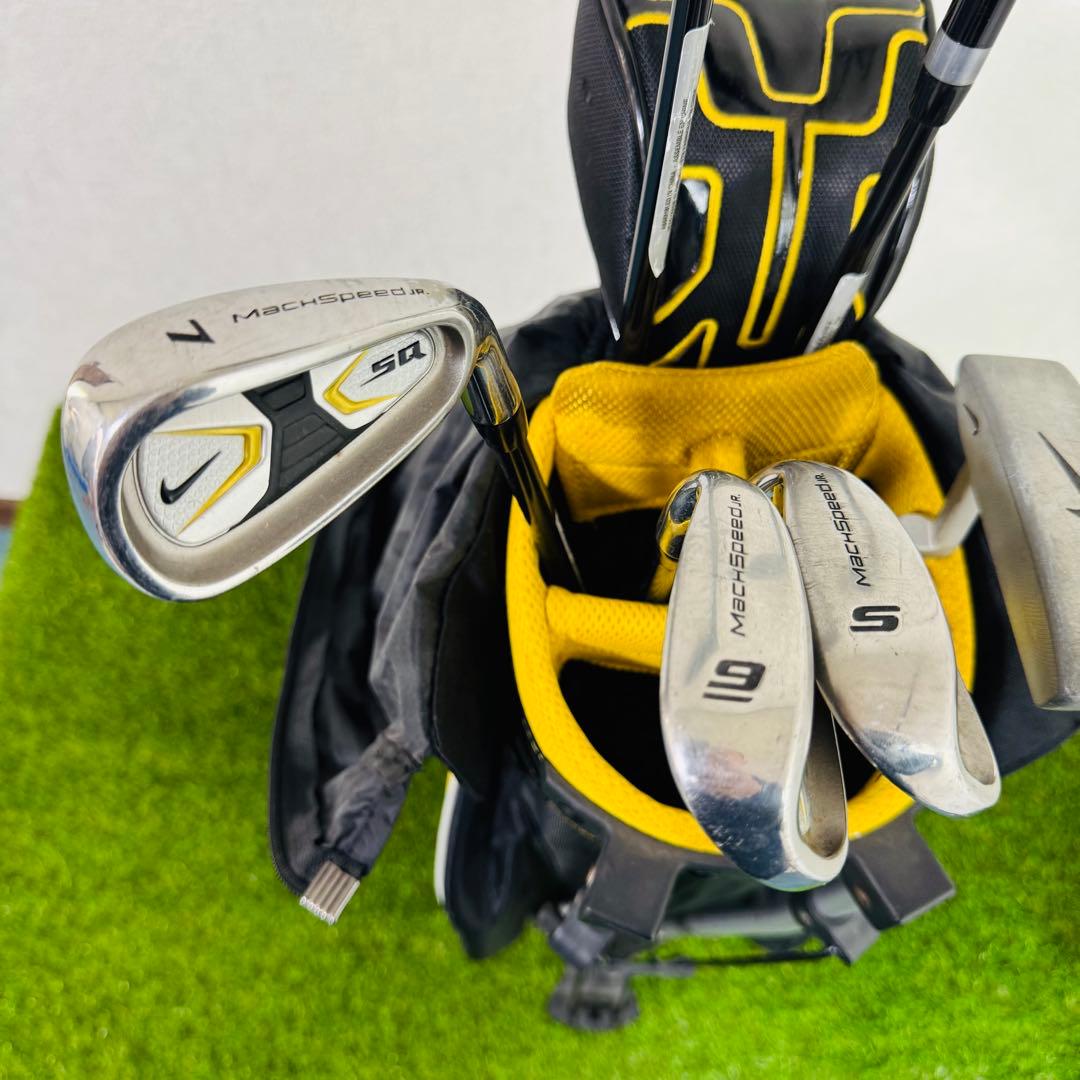 【5〜8歳子供用】NIKE SQ ジュニア ゴルフクラブセット