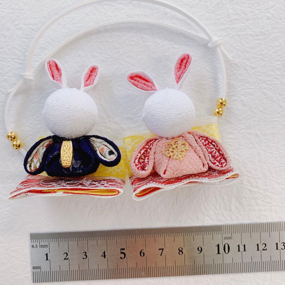 pamaka 様　No. 85  お雛様　一点限り　ひなまつり　つまみ細工