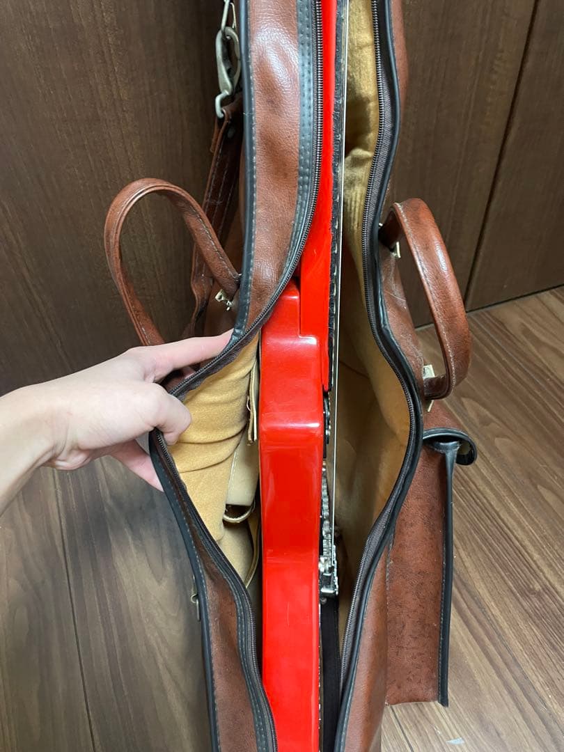 ランダムスター　ノーブランド　ビンテージ　ケース付き　ギター