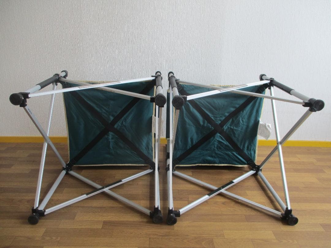 Coleman コールマン スリムキャプテンチェア グリーン 2脚セット