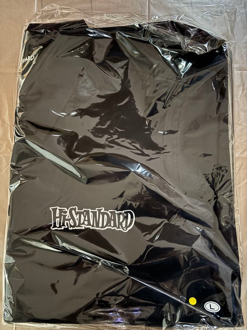 Hi-STANDARD ロゴ コーチジャケット L 紺　ネイビー