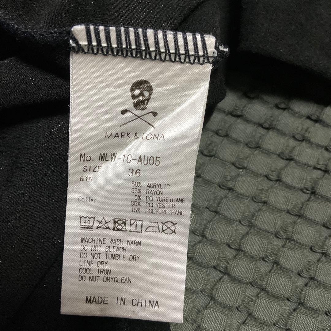 MARK & LONA 長袖シャツ サイズ36 ブラック