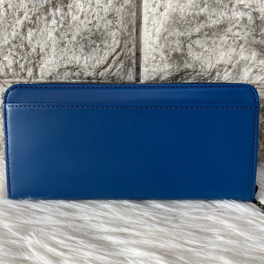 【新品未使用】希少　鬼滅の刃　冨岡義勇モデル　レザー　ラウンドファスナー長財布