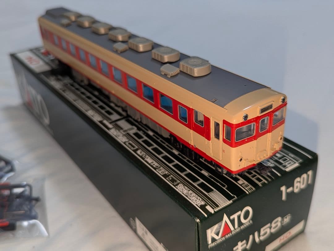 KATO　キハ5８ M車　HOゲージ　【1-601】 パーツ類未使用　美品　②