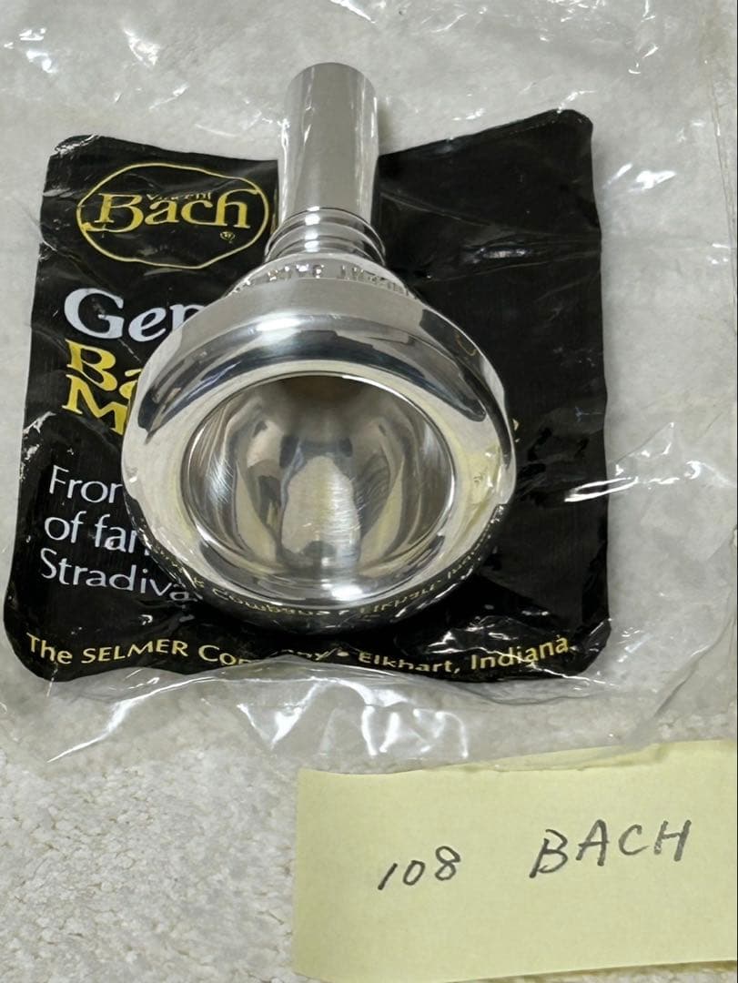 BACH CORP. 6 1/2 ALマウスピース細管（管理番号108）