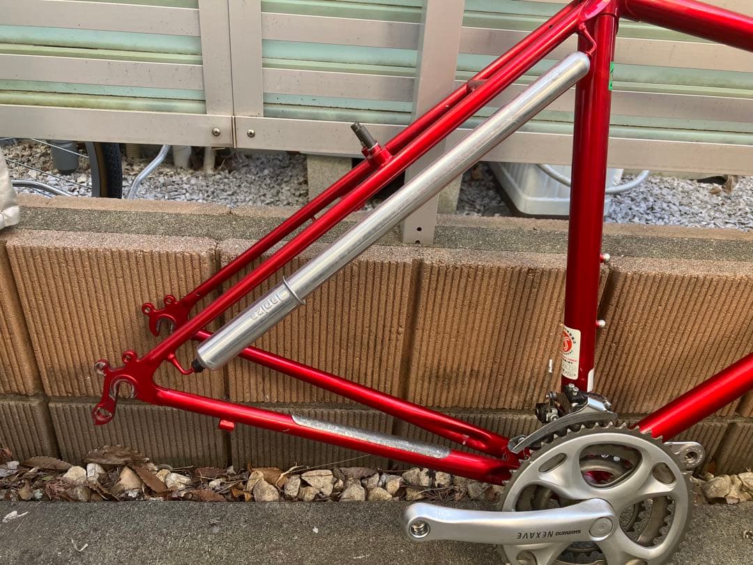 ケルビム　Cherubim レッド　ランドナー　フレーム　付属品あり　値下げ