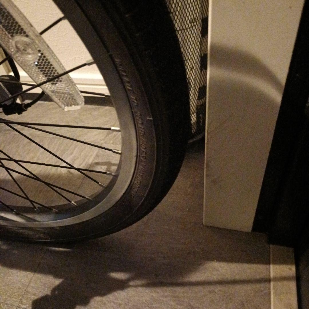 HUMMER 折りたたみ6段切り替え自転車 LEDライト鍵付き