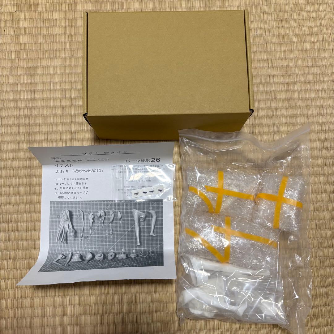 ブルーアーカイブ　ガレージキット　未組立　プラナ　白タイツ　ブルアカ　ガレキ