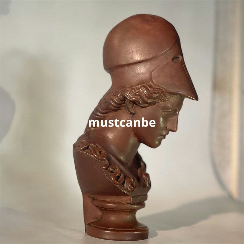 石像 アテナ像 知恵女神 リビング 玄関書斎 デスク 装飾品 工芸品 美術品置物