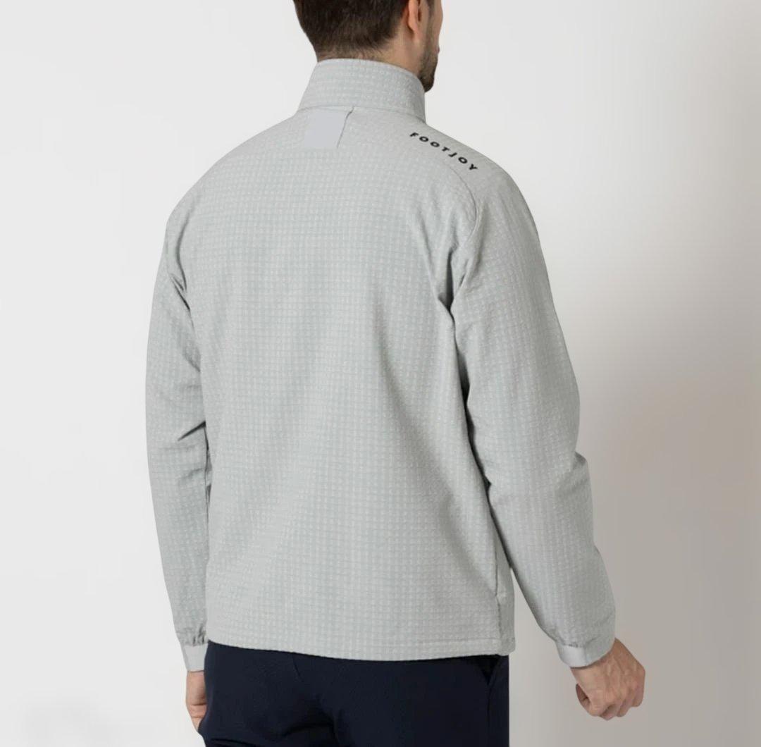 【未使用】FOOTJOY撥水ストレッチ 裏起毛 ハーフジャケット ゴルフウェア