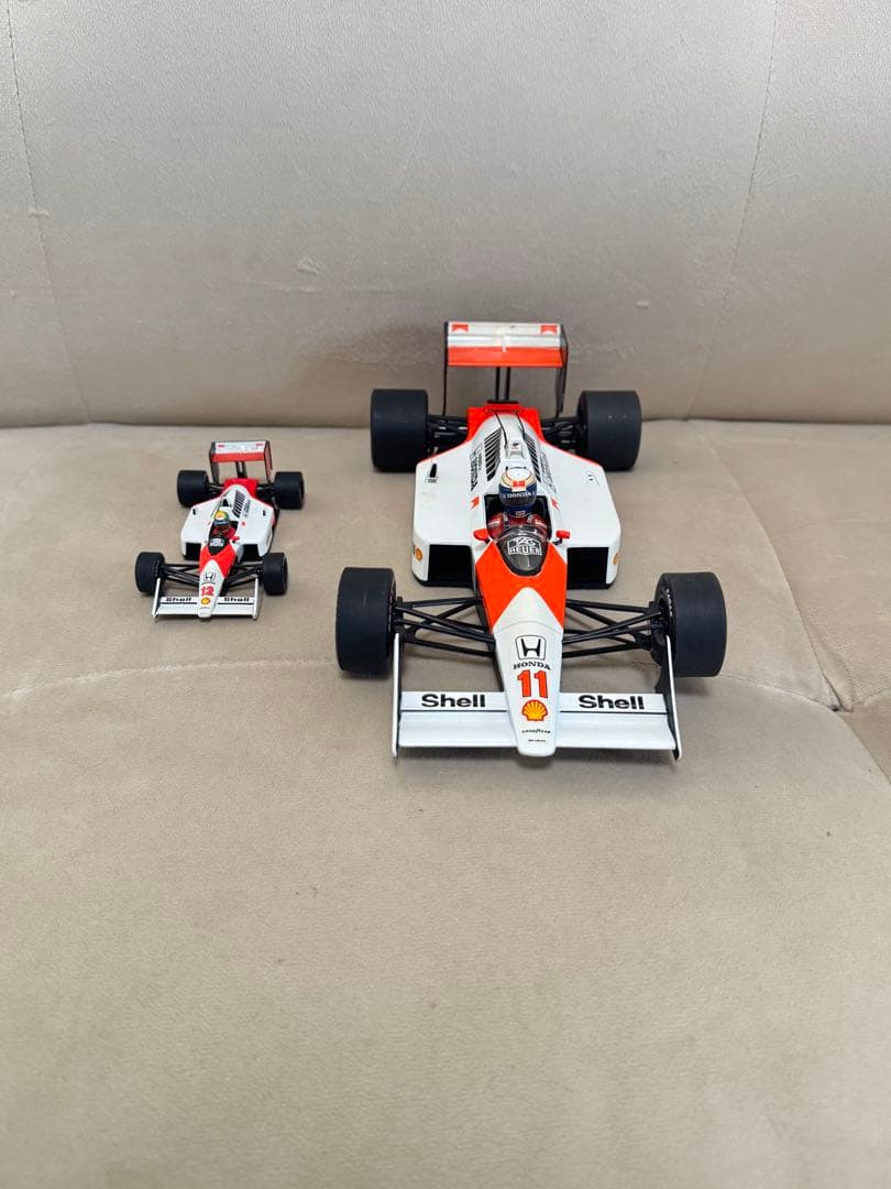 F1 1/18・1/43 アイルトンセナ ミニカー セット