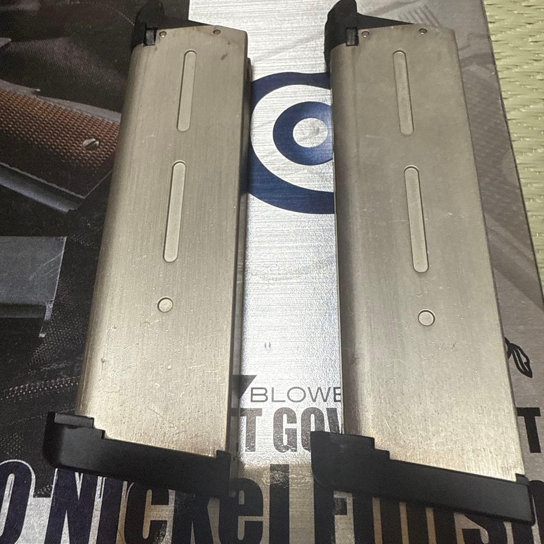 【※専用品】東京マルイ コルトガバメント シリーズ'70 ニッケルフィニッシュ