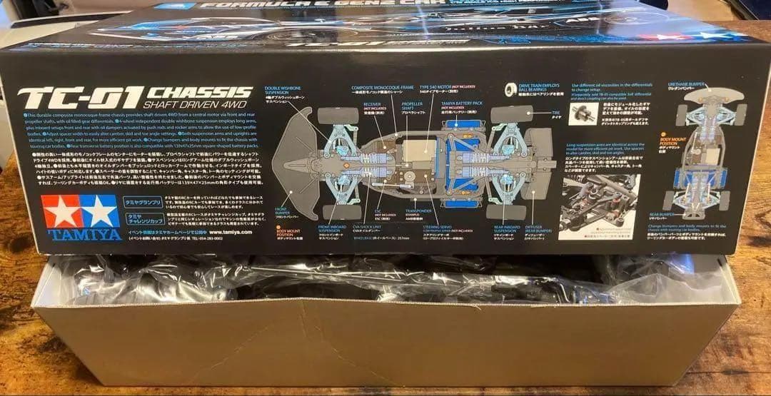 タミヤ　58681 フォーミュラE GEN2 チャンピオンシップカラー