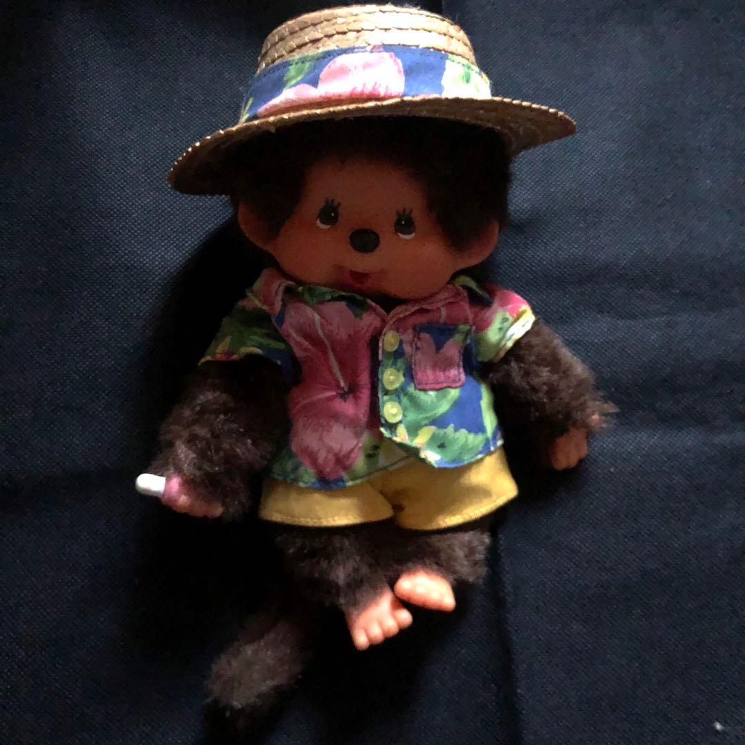 ！レア！　ハワイアン　モンチッチ　2体セット　セキグチ　アロハ　レトロ