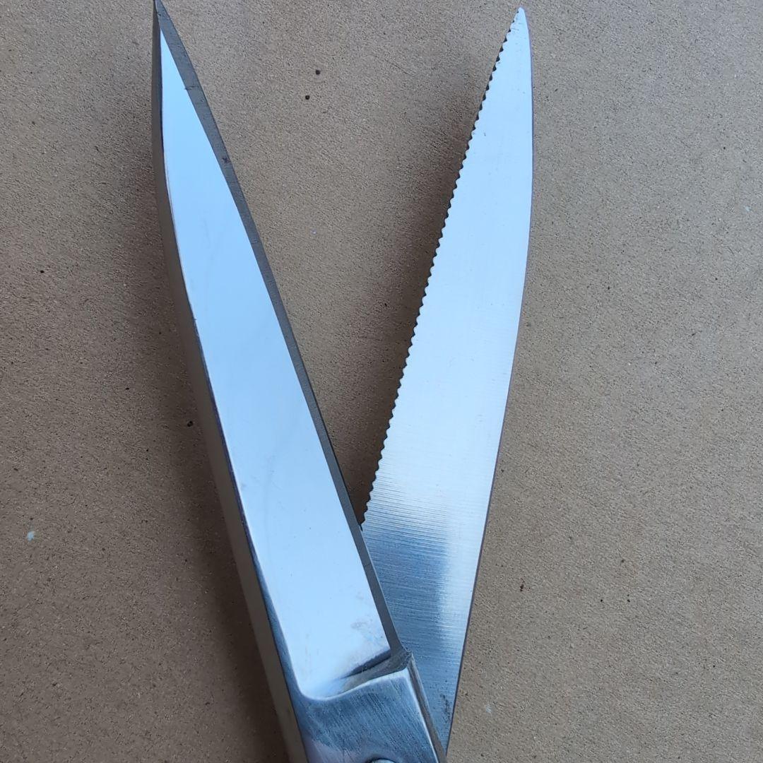 イギリス製　レザーシザーズ　革切りハサミ