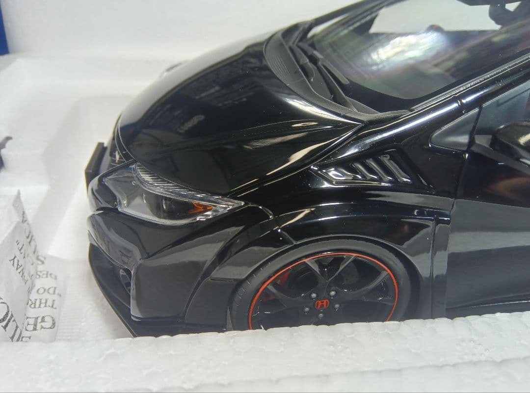 1/18 HONDA CIVIC typeR ブラック EBBRO 81067