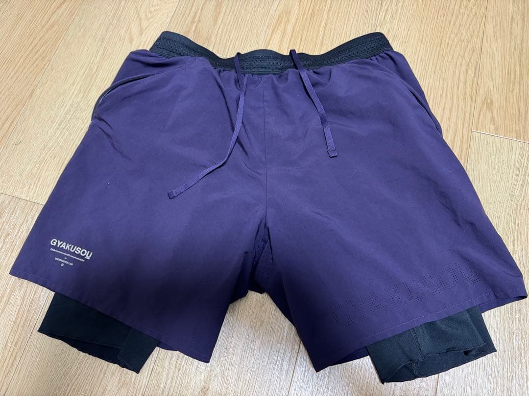 GYAKUSOU Nike コラボ ショートパンツ 紫