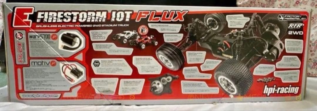 HPI◆Eファイアーストーム 10T FLUX 2WD◆電動RCオフロードバギー