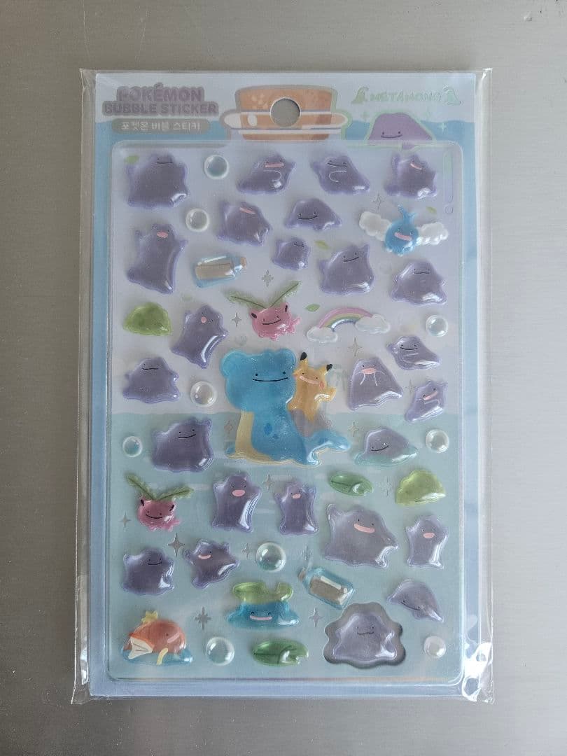 メタモン　韓国　シール