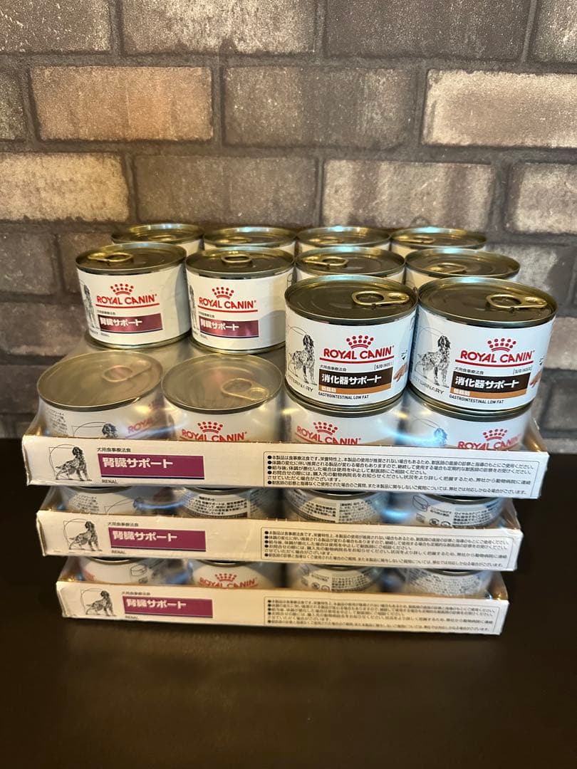 ロイヤルカナン 腎臓サポート　44缶　消化器サポート2缶