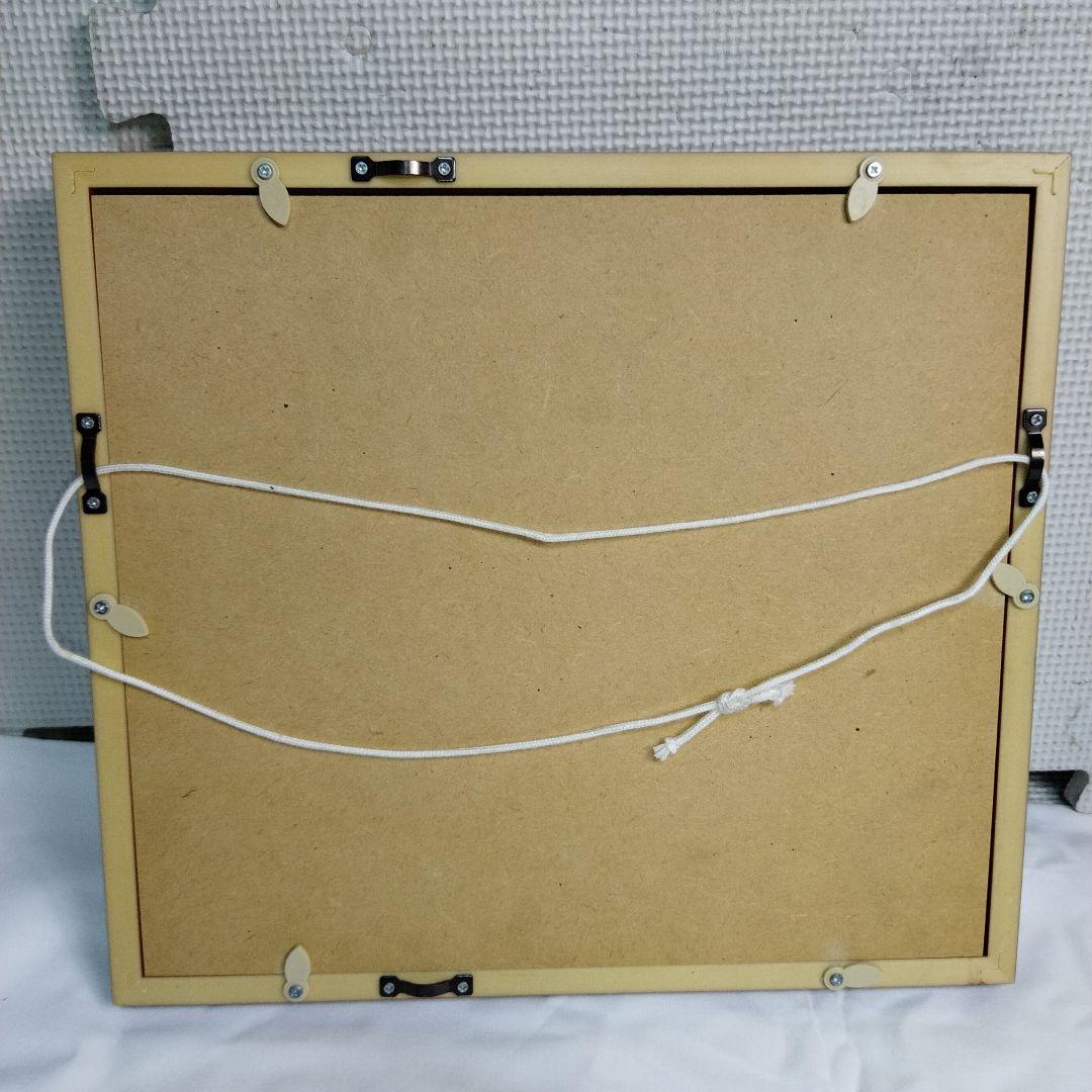 羽中田美季　古井万里にバラ　絵画 　フレーム付き