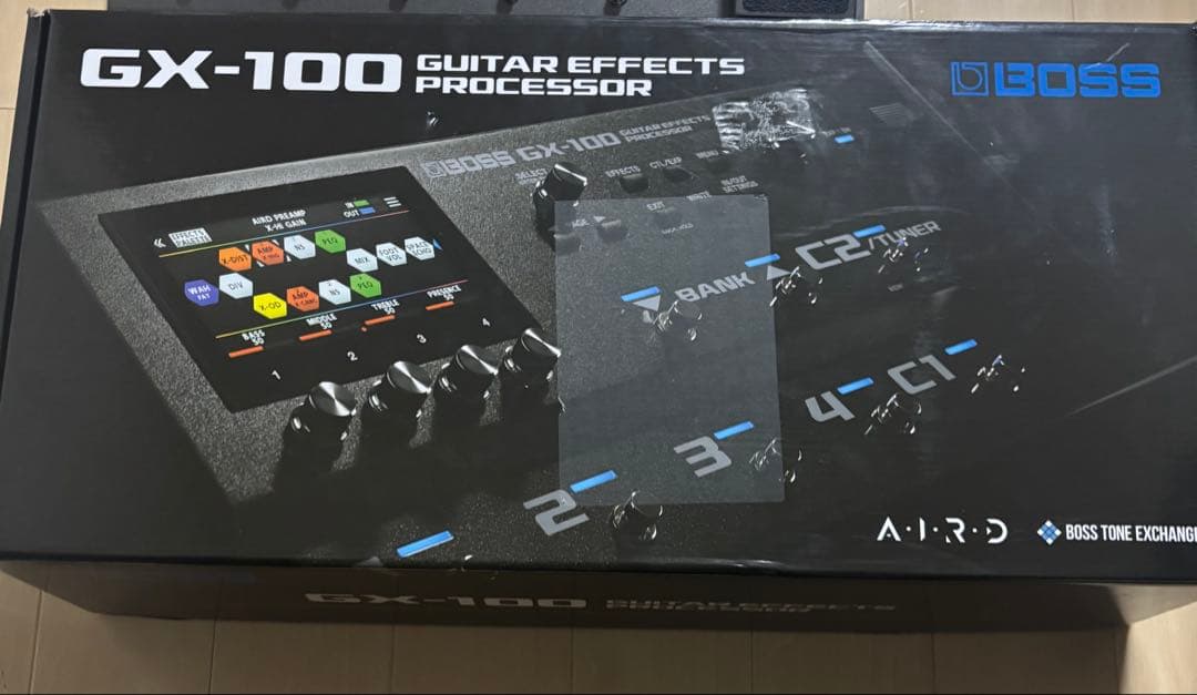 BOSS GX-100 BT dual アダプタ付き