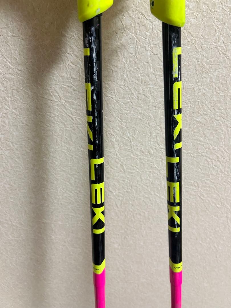 LEKI SLカーボン110cmピンク