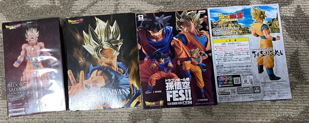 ドラゴンボール　孫悟空　フィギュア　4体まとめセット