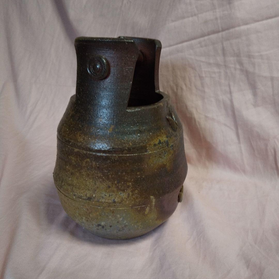 備前焼 小西陶古 花生け