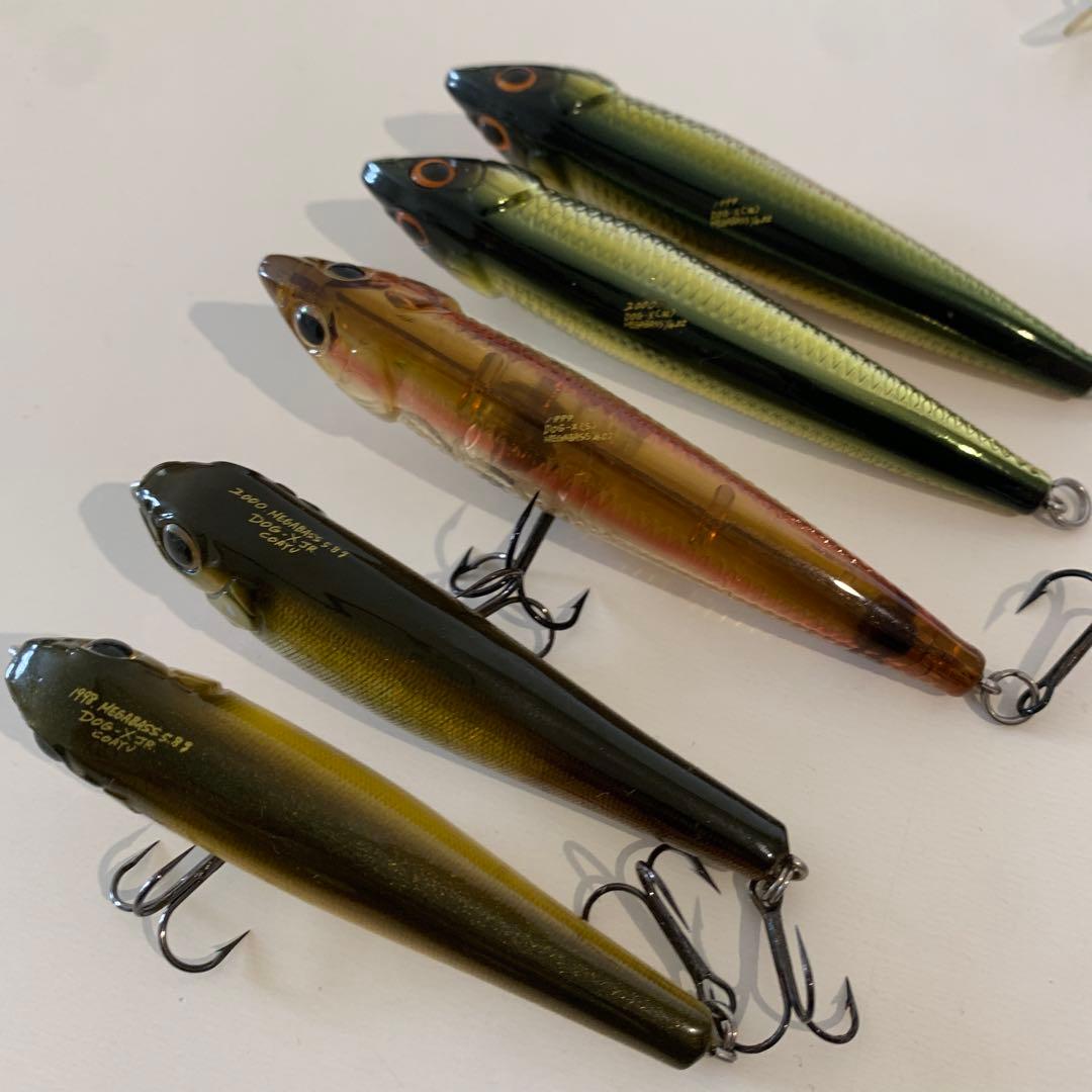 メガバス　ジャイアントドッグX プロップダーター　x-80 他　バス釣り引退