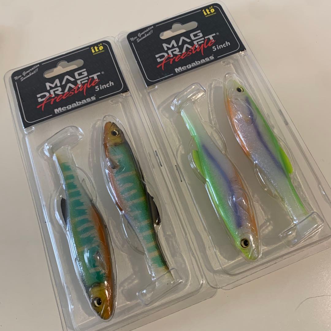 メガバス　ジャイアントドッグX プロップダーター　x-80 他　バス釣り引退