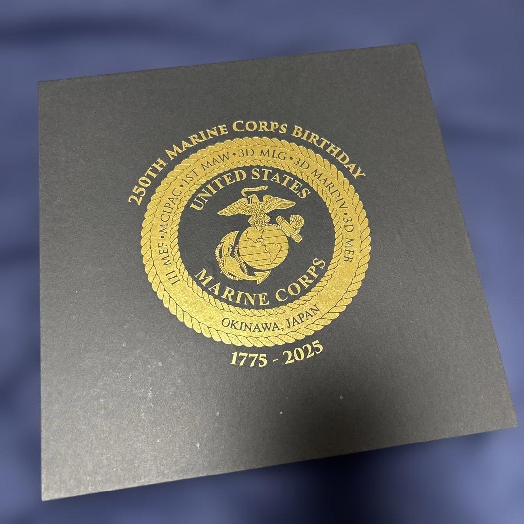 250th Marine Corps Birthday 米海兵隊誕生記念プレート