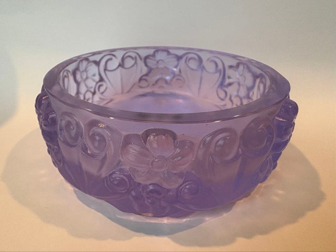 未使用　FRANTIŠEK HALAMA ガラス製品チェコ　アレキサンドライト