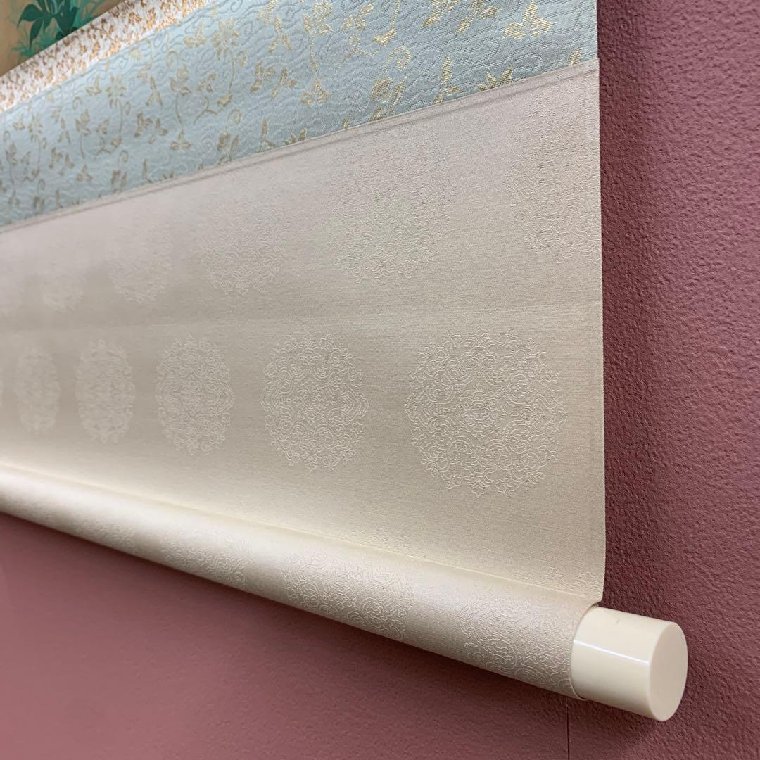 美品 掛け軸 酒井抱一筆 七草図 解説付き 名画