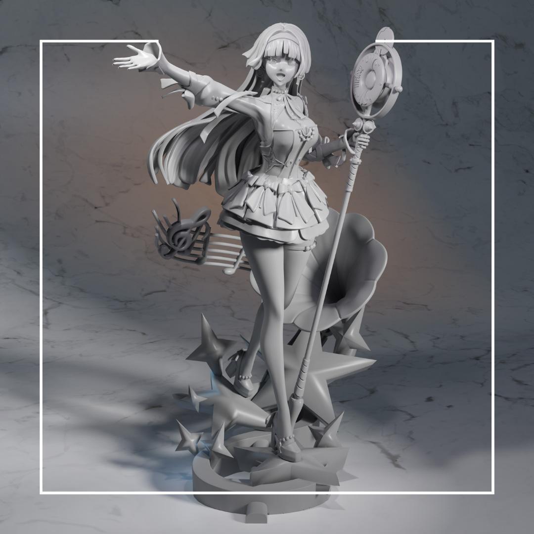 ガレージキット　ゼンレスゾーンゼロ　アストラ・ヤオ / 未塗装未組立　ゼンゼロ