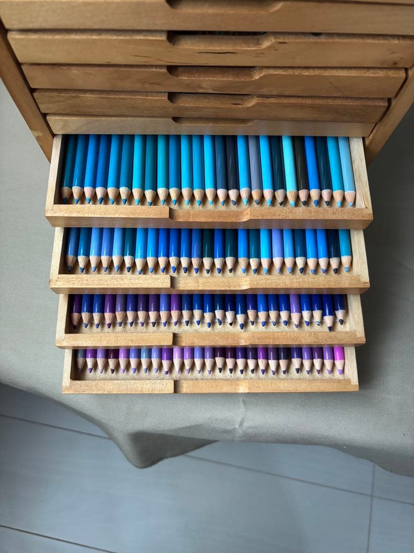 フェリシモ　500色　色鉛筆