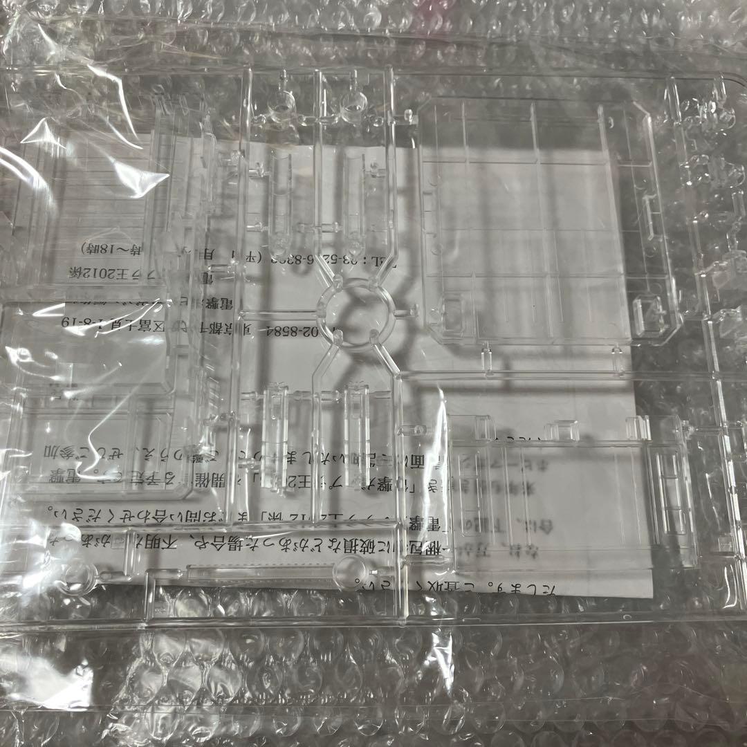 「未使用品」電撃ガンプラ王2012 MSハンガー クリアーVer. ガンプラ