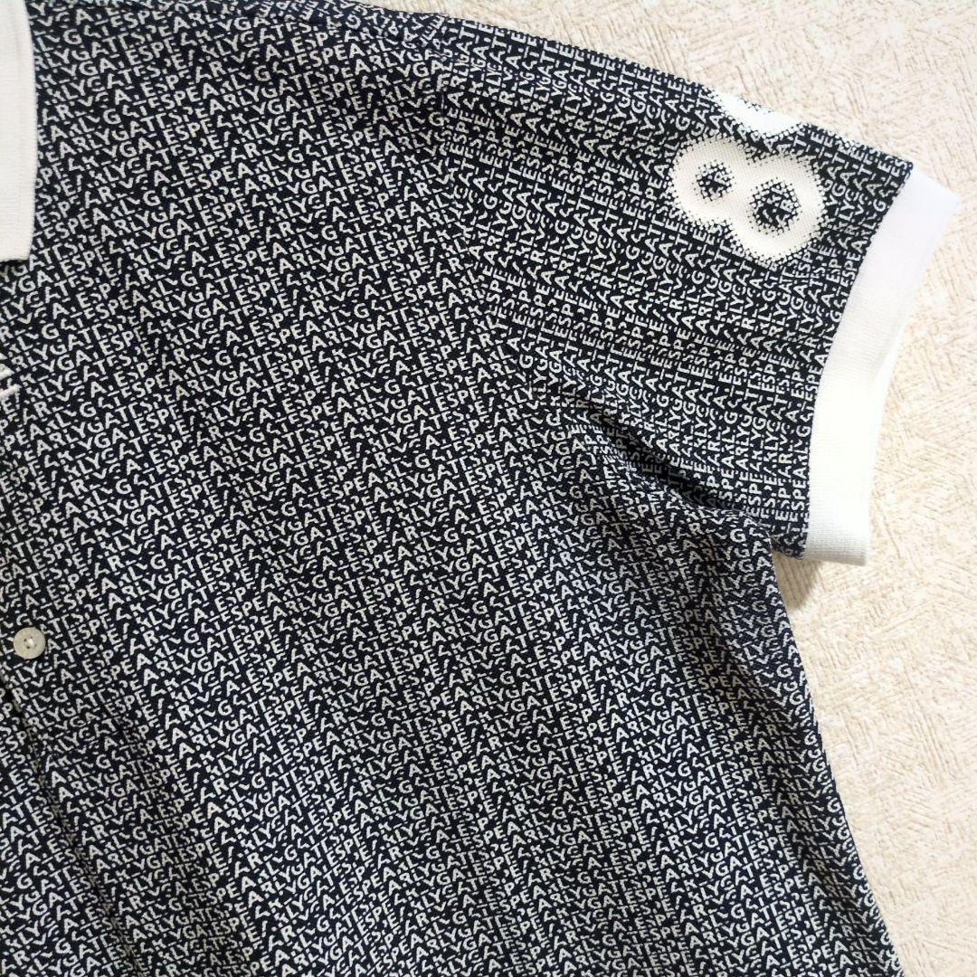 パーリーゲイツ アンドプラス 鹿の子 半袖 ポロシャツ XXL